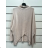 Women's Oversize Long Sleeve Knitted Sweater (S/M ONE SIZE) ITALIAN FASHION IMPSH23071