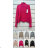 Women's Stand Collar Long Sleeve Knitted Sweater (S/M ONE SIZE) ITALIAN FASHION IMPSH232853