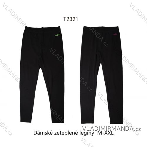 Legíny zateplené dlouhé dámské (M-2XL) WOLF T2321