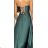 Women's Long Summer Elegant Strapless Dress (S/M ONE SIZE) ITALIAN FASHION IMPBB23B23687