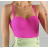 Women's strappy crop top (S/M ONE SIZE) ITALIAN FASHION IMPBB239005mo