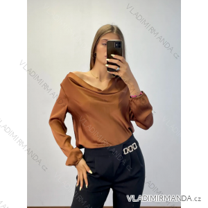 Halenka dlouhý rukáv dámská (S/M ONE SIZE) ITALSKÁ MÓDA IMPDY23LS20315