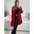 Women's Fluffy Long Sleeve Coat (S-3XL) ITALIAN FASHION IMT23001 XL black