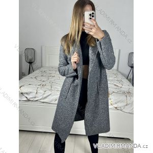 Women's Fluffy Coat (S/M ONE SIZE) ITALIAN FASHION IMWKK223668