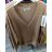 Sweater oversize long sleeve women's oversized (XL / 2XL ONE SIZE) ITALIAN MODA IM721350