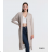 Women's Long Sleeve Knitted Cardigan (S/M ONE SIZE) ITALIAN FASHION IMPLI227095