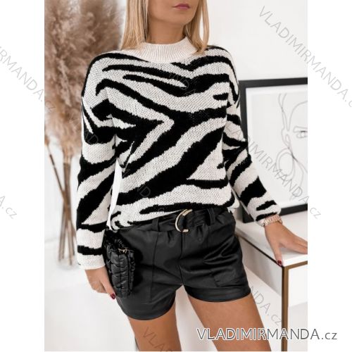 Women's Long Sleeve Turtleneck Sweater (S/M ONE SIZE) ITALIAN FASHION IMWAK23CL22200