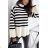 Women's Long Sleeve Turtleneck Sweater (S/M ONE SIZE) ITALIAN FASHION IMWAK23CL22200