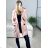 Women's Long Sleeve Hooded Zipper Coat (S-2XL) ITALIAN FASHION IMT22023