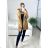 Women's Long Sleeve Hooded Zipper Coat (S-2XL) ITALIAN FASHION IMT22023