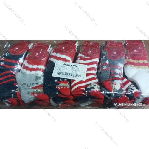 Christmas socks for girls and boys (0-12,12-24) AURA.VIA AURA23SBV1119