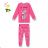 Children's long pajamas for girls (98-128) KUGO MP1759