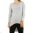 Women's Plus Size Extended Long Sleeve Sweater (XL/2XL ONE SIZE) ITALIAN FASHION IMC23451