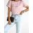 Women's Short Sleeve Oversized T-Shirt (L/XL ONE SIZE) ITALIAN FASHION IMD23807