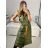 Women's elegant party long sleeve dress (S/M ONE SIZE) ITALIAN FASHION IM322282