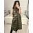 Women's elegant party long sleeve dress (S/M ONE SIZE) ITALIAN FASHION IM322282