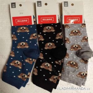 Happy Teddy Bear Socken Happy Thin Kids (29-31,32-34) POLISH FASHION DPP20145