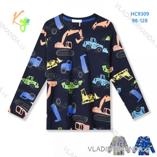 T-shirt with long sleeves children's girls girls (98-128) KUGO HL9309