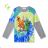 T-shirt long sleeve with sequins children adolescent girls (116-146) KUGO B3258