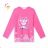 T-shirt with long sleeves children's girls girls (98-128) KUGO HL9309