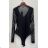 Women's elegant long sleeve T-shirt (S/M ONE SIZE) ITALIAN FASHION IMM23FS33019