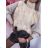 Women's Long Sleeve Turtleneck Sweater (S/M ONE SIZE) ITALIAN FASHION IMWAD234401