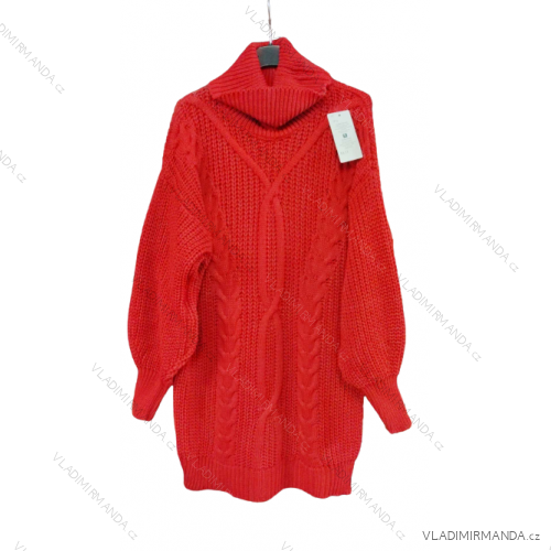 Women's sweater long sleeve (uni sm) ITALIAN FASHION IM4191711 red M / L