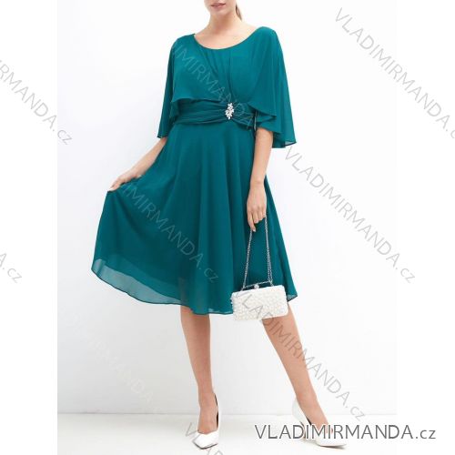 Women's Long Long Sleeve Party Dress (S/M ONE SIZE) ITALIAN FASHION IMM23056