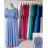 Women's Long Long Sleeve Party Dress (S/M ONE SIZE) ITALIAN FASHION IMM23056