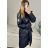 Women's Long Sleeve Coat (S/M ONE SIZE) ITALIAN FASHION IMPGM235272 béžová S/M