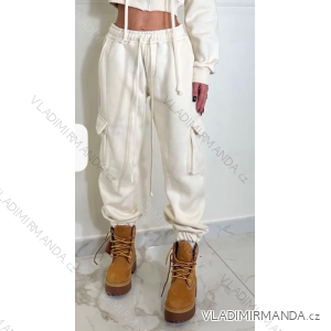 Women's Long Sweatpants (S/M ONE SIZE) ITALIAN FASHION IMPBB23VT-F50