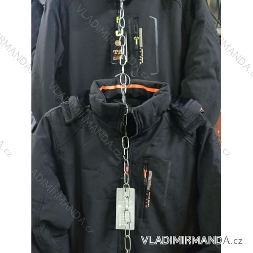 Bunda zimní softshell na zip pánská (L-3XL) TA FASHION TAF23TA-005NA