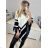 Women's Knitted Turtleneck Poncho (S/M/L ONE SIZE) FRENCH FASHION FMWG23FG56179