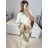 Women's Knitted Turtleneck Poncho (S/M/L ONE SIZE) FRENCH FASHION FMWG23FG56179