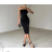 Women's Elegant Velvet Sleeveless Dress (S/M ONE SIZE) ITALIAN FASHION IMPMD2331459