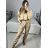 Women's long sleeve long tracksuit and hoodie set (S/M ONE SIZE) ITALIAN FASHION IMPLP2335890016 black S/M