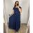 Prom Dress Elegant Formal Short Sleeve Women's Plus Size (L/XL/2XL ONE SIZE) ITALIAN FASHION IMM22693/DU1 Burgundy