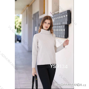 Women's Stripe Long Sleeve Sweater (S/M ONE SIZE) ITALIAN FASHION IMPDY23ZS5231