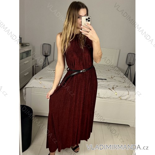 Sexy mini strapless dress for women (S / M ONE SIZE) ITALIAN FASHION IMM22922 S/M red