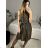 Sexy mini strapless dress for women (S / M ONE SIZE) ITALIAN FASHION IMM22922 S/M Golden