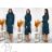 Women's Plus Size Knitted Turtleneck Long Sleeve Dress (L/XL/2XL ONE SIZE) ITALIAN FASHION IM4221085