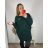 Sweater oversize long sleeve women's oversized (XL / 2XL ONE SIZE) ITALIAN MODA IM721350