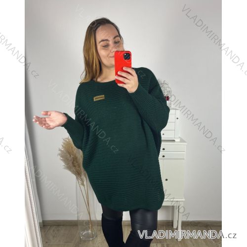 Sweater oversize long sleeve women's oversized (XL / 2XL ONE SIZE) ITALIAN MODA IM721350