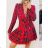 Women's Elegant Long Sleeve Dress (S/M ONE SIZE) ITALIAN FASHION IMM23M56723