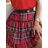 Women's Short Belted Skirt (SL) ITALIAN FASHION IMHMS23038