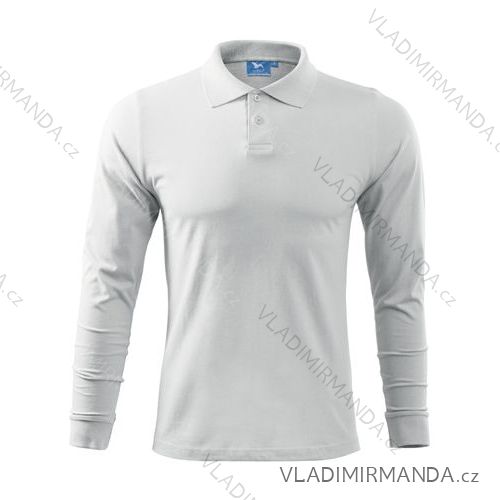 Poloshirt single j. Ls long sleeve men (s-xxl) ADVERTISING TEXTILE 211B
