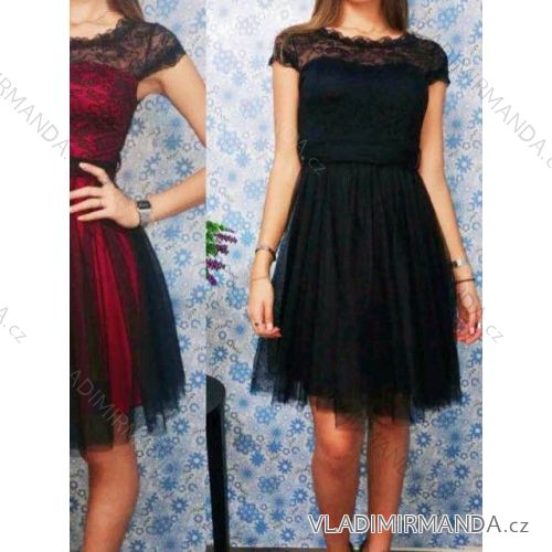 Elegant Sleeveless Ball Gown Lace (uni s-m) ITALIAN FASHION IM919919