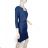 Women's Elegant Long Sleeve Dress (S/M ONE SIZE) ITALIAN FASHION IMM23M6062 dark blue XL