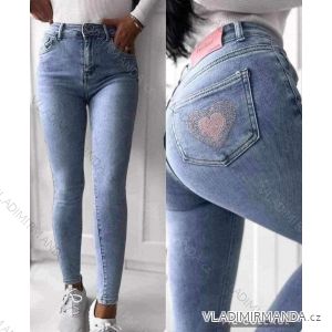 Rifle jeans dlouhé dámské (34-42) JEANS JAW24005