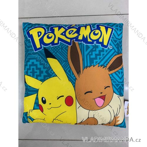 Polštář pokemon dětský chlapecký (40x40cm) SETINO POK23-8013